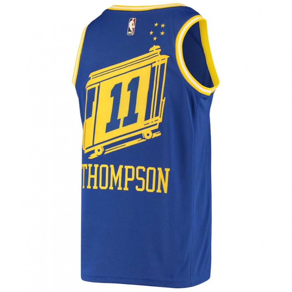 Men's Golden State Warriors Klay Thompson #11 Royal Hardwood Classics 2020/21 Swingman Jersey- Classic Edition-Pro Kit Vault | Brand New 26/27 Sports Jerseys